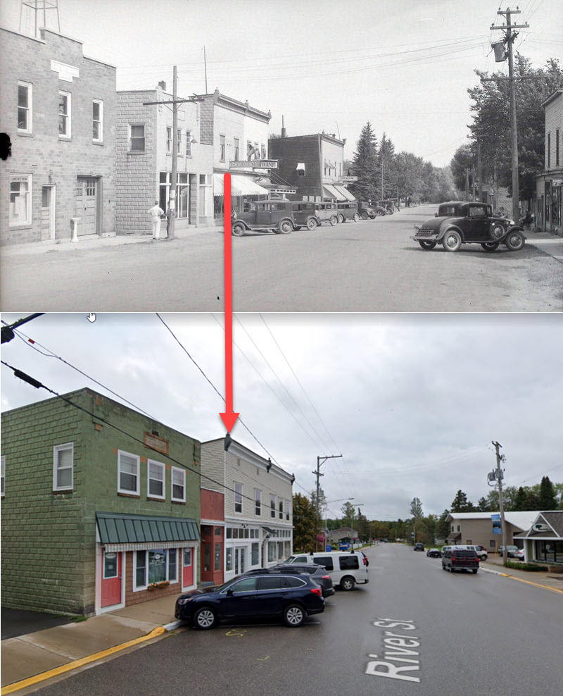 Strand Theatre - Then And Now - Building Still Stands (newer photo)